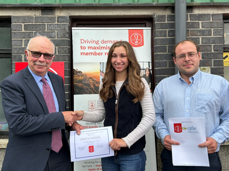 Ulster Wool CAFRE Scholarship Concludes with First Successful Student Placement